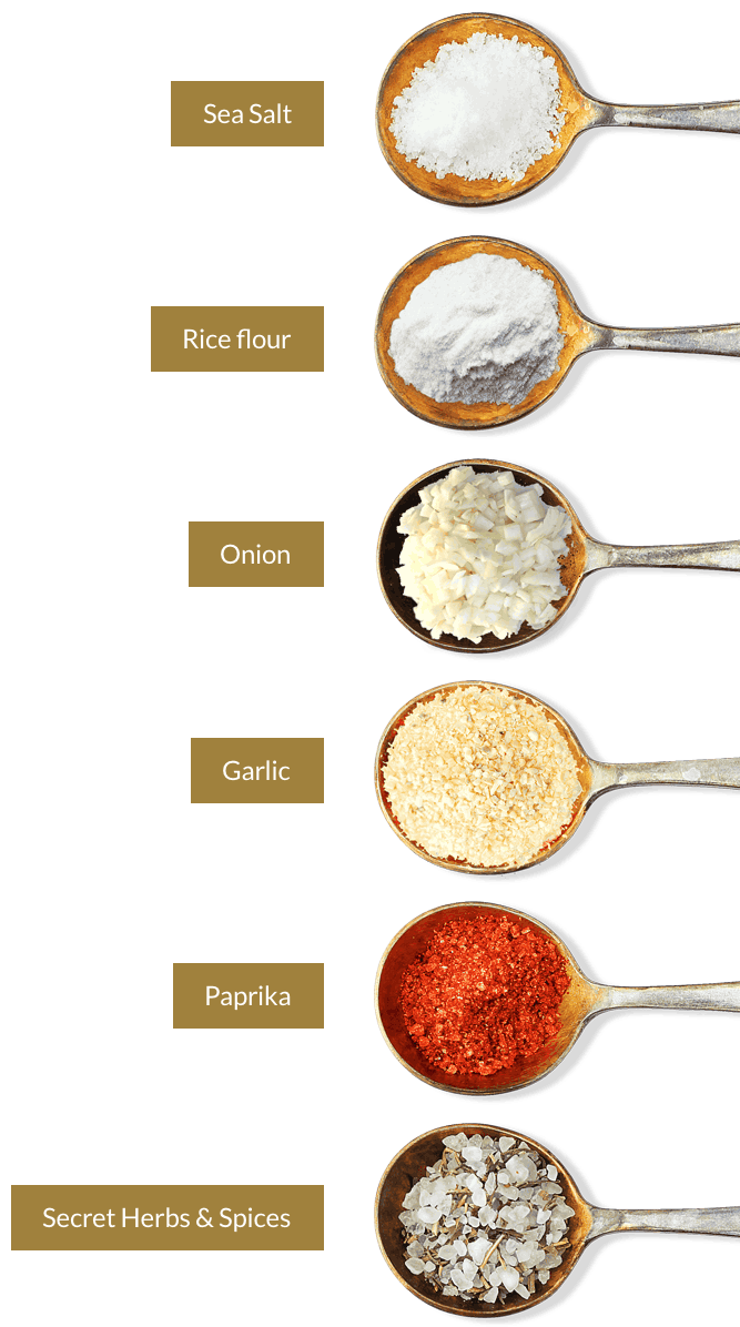 Key Ingredients of Mitani Chicken Salt